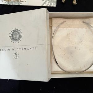 Silver Sergio Bustamante Choker